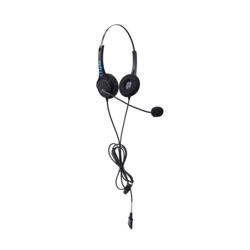 Alpha 140-EC Binaural Noise Cancellation Headset – DBLAudio