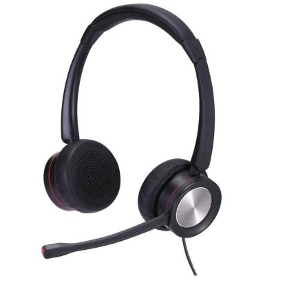 DBL-BETA500D Binaural Ultra Noise Cancellation Headset + USB002 UC Headset Connecting Adapter